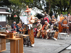 流鏑馬　神事　願文奏上