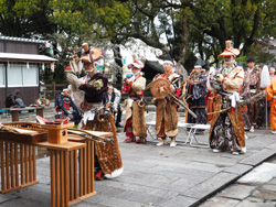流鏑馬　神事　玉串拝礼