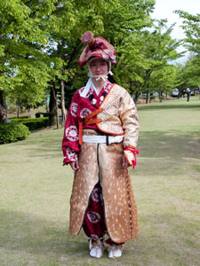 小笠原流　流鏑馬　五番射手　立野　里佳