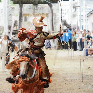 2019年10月 綱分八幡宮 流鏑馬