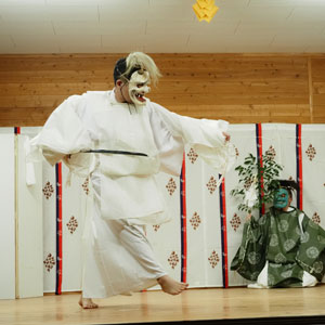 綱分八幡宮 放生会御神幸祭 神楽 岩戸