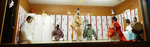 綱分八幡宮 放生会御神幸祭 神楽 岩戸