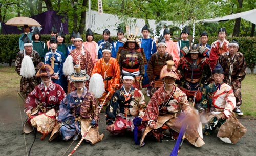 2012年　南アルプス市　小笠原流　流鏑馬　スタッフの皆さん