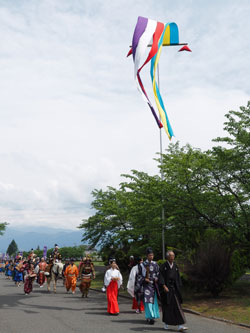 2014年5月　南アルプス市　流鏑馬